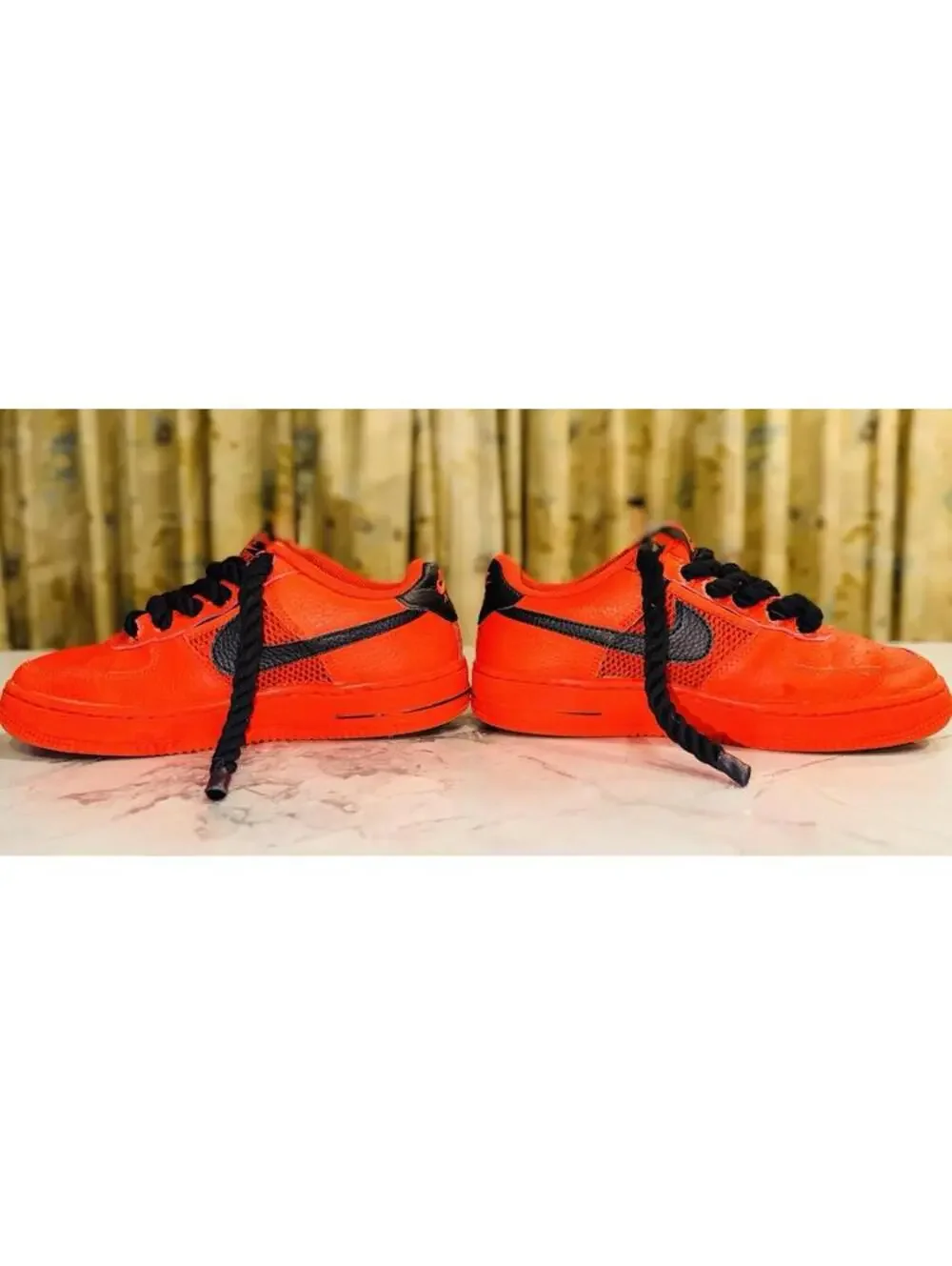 Size 5.5 (GS) - Nike Air Force 1 LV8 Low Mesh Pocket - Haban